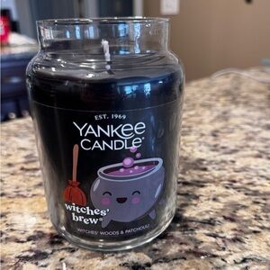 Yankee Candle Witches' Brew Black Jar